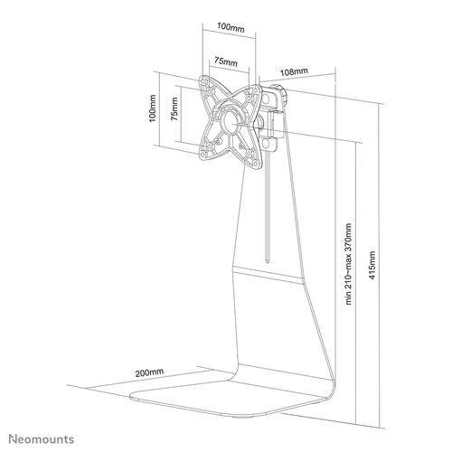 Neomounts Neomounts Flat Screen Desk Mount (stand)