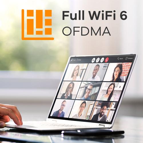 ZYXEL NWA50AX Standalone / NebulaFlex - EU AND UK - SINGLE PACK INCLUDE POWER ADAPTOR- ROHS