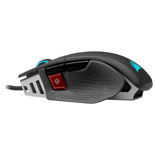 Corsair M65 RGB ULTRA Gaming Mouse  Backlit RGBLED  Optical  Silver ALU  Black  (CH-9309411-EU2)