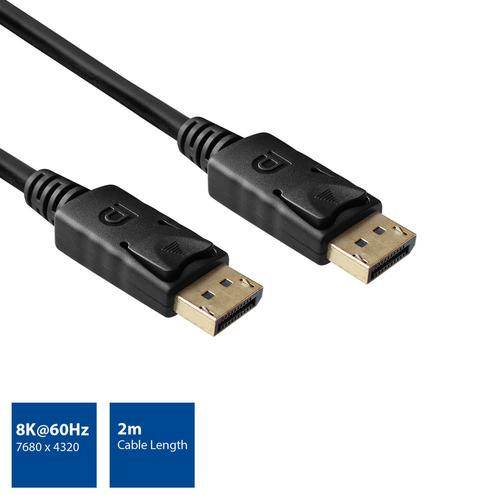 ACT DisplayPort 1.4 8K M/M Cable 1.0 Meter