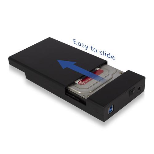 ACT USB 3.2 Gen1 3.5i SATA Hard Disk Enclosure Screwless