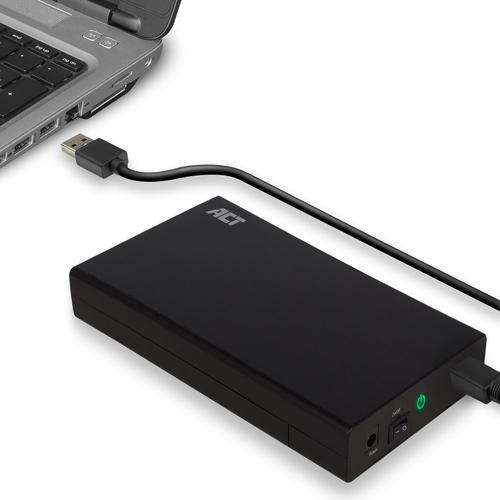 ACT USB 3.2 Gen1 3.5i SATA Hard Disk Enclosure Screwless