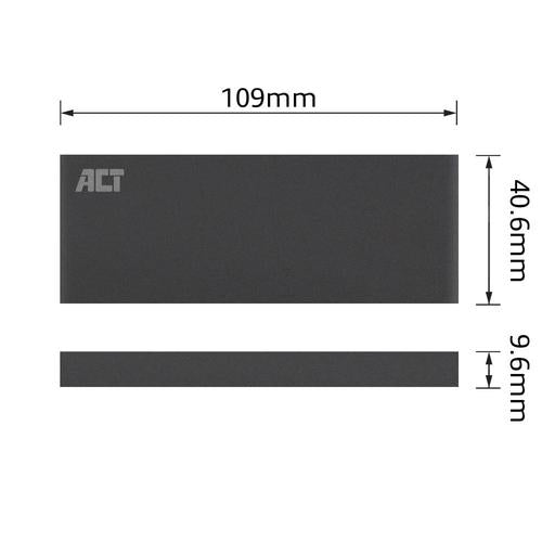 ACT USB 3.2 Gen1 Hard Disk Enclosure M.2 SATA SSD