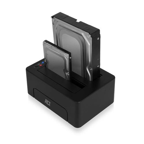 ACT USB 3.2 Gen1 Dual HDD Docking Station