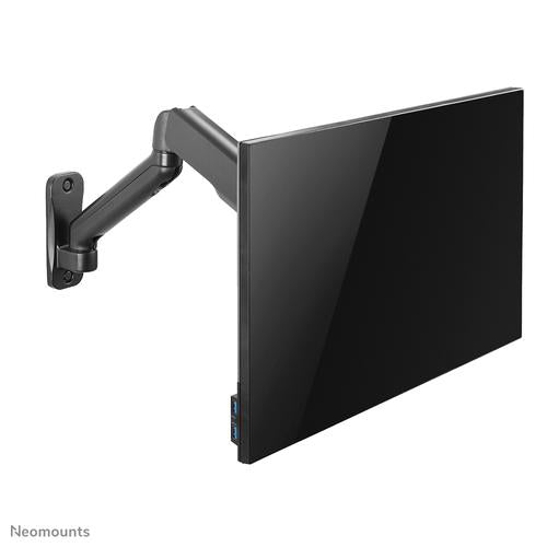 Neomounts Neomounts wall mounted gas spring monitor arm (3 pivots VESA 100x100)