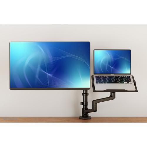 Neomounts Neomounts Next Lite Laptop + Screen Desk Mount (clamp+grommet)