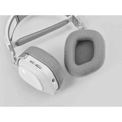 Corsair HS80 RGB Wireless Gaming Headset White