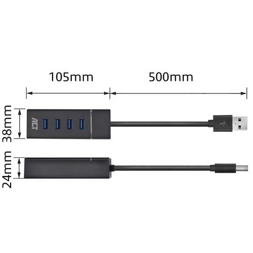 ACT USB 3.2 Gen1 Hub 4 port Previous Ewent EW1133