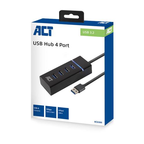 ACT USB 3.2 Gen1 Hub 4 port Previous Ewent EW1133