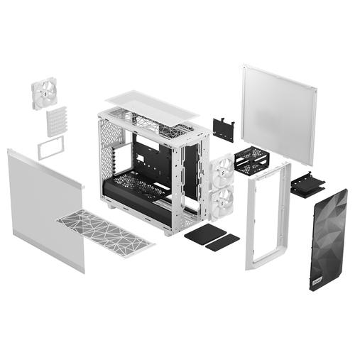 Fractal Design CAS Meshify 2 Lite White TG Clear Tint