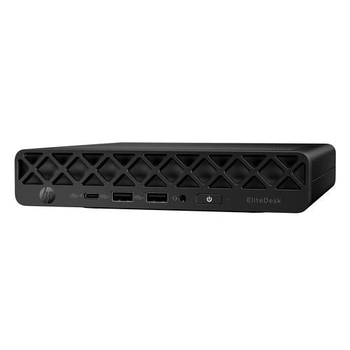 HP EliteDesk 8 Mini G1i AI Intel Core Ultra 5 235T 16 GB DDR5-SDRAM 512 GB SSD Windows 11 Pro Mini PC AI PC Zwart