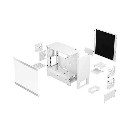 Fractal Design CAS Pop Silent White TG Clear Tint