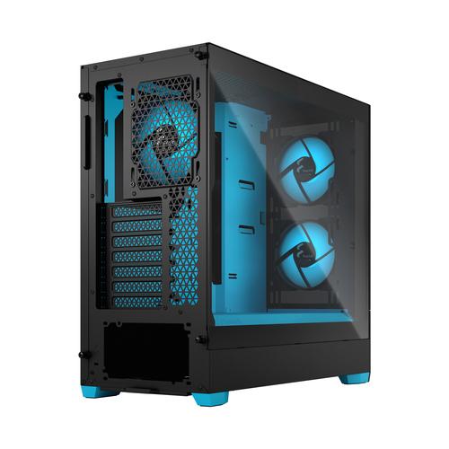 Fractal Design CAS Pop Air RGB Cyan Core TG Clear Tint