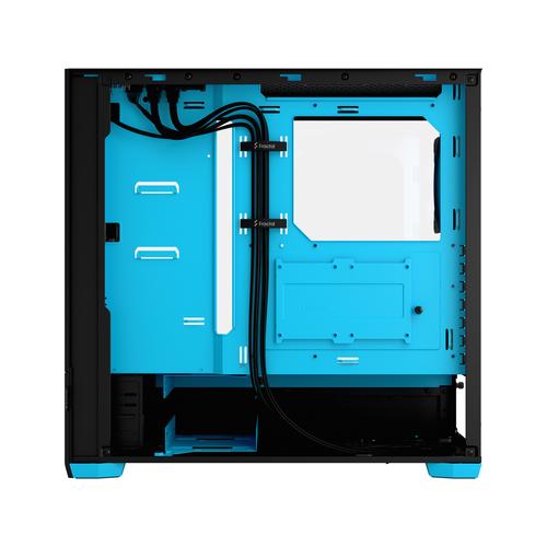 Fractal Design CAS Pop Air RGB Cyan Core TG Clear Tint