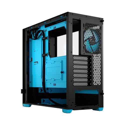 Fractal Design CAS Pop Air RGB Cyan Core TG Clear Tint