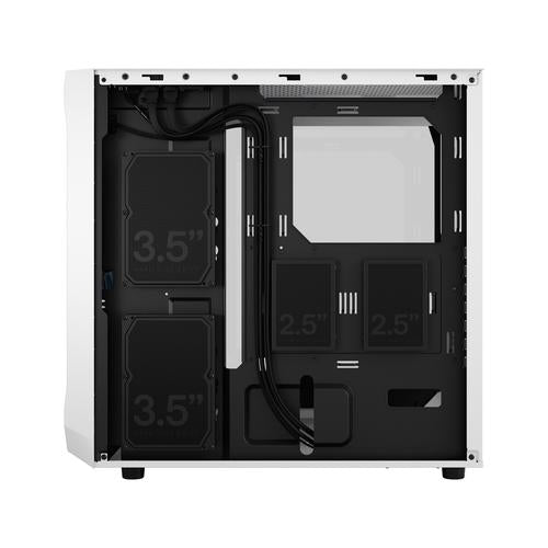 Fractal Design CAS Focus 2 RGB White TG Clear Tint