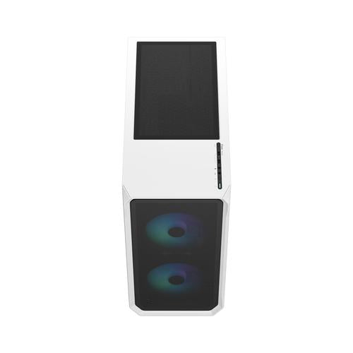 Fractal Design CAS Focus 2 RGB White TG Clear Tint
