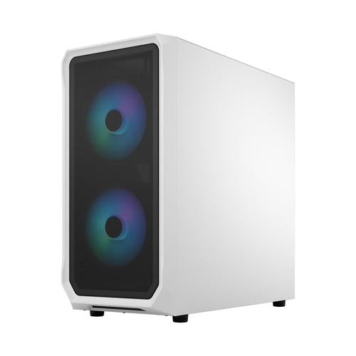 Fractal Design CAS Focus 2 RGB White TG Clear Tint