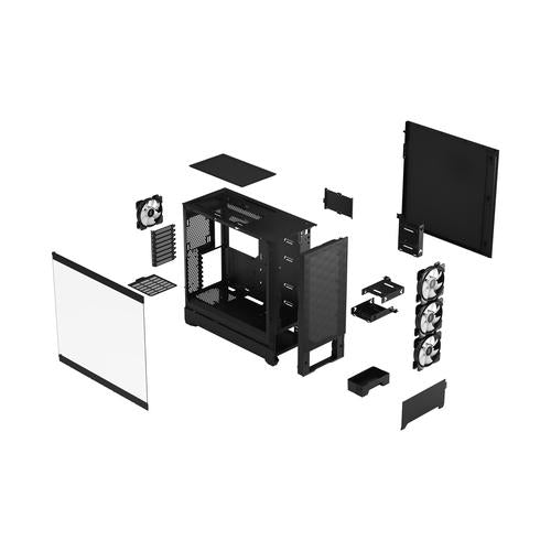 Fractal Design CAS Pop XL Air RGB Black TG Clear Tint