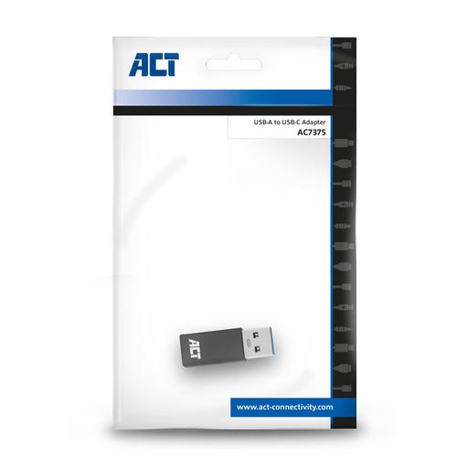 ACT USB-C Female - USB-A male adapter USB 3.2 Gen1 (USB 3.0)