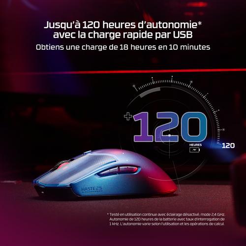 HyperX Pulsefire Haste 2 S Navy draadloze gamingmuis