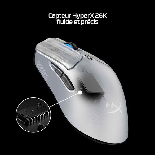 HyperX Pulsefire Haste 2 S Navy draadloze gamingmuis
