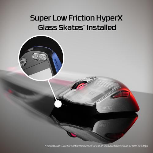 HyperX Pulsefire Haste 2 S Silver draadloze gamingmuis