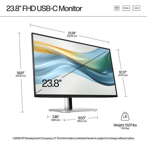 MON: HP S5 Pro 524pu FHD USB-C Monitor