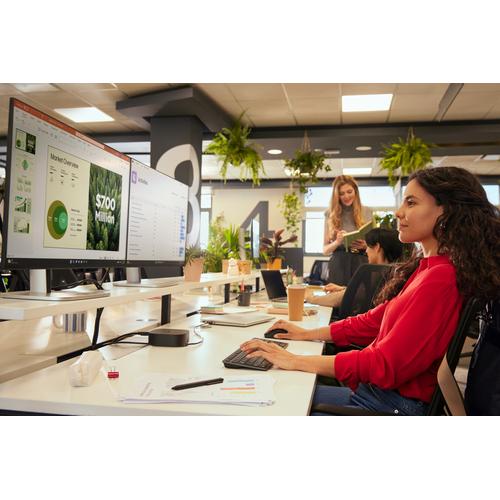 HP 725 Multi-Device Rechargeable Wireless Keyboard and Mouse Combo