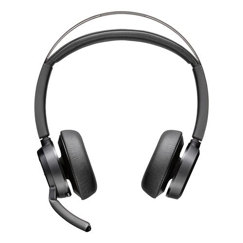 HP Poly Voyager Focus 2 USB-C-C Headset +USB-C/A Adapter +Charging Stand