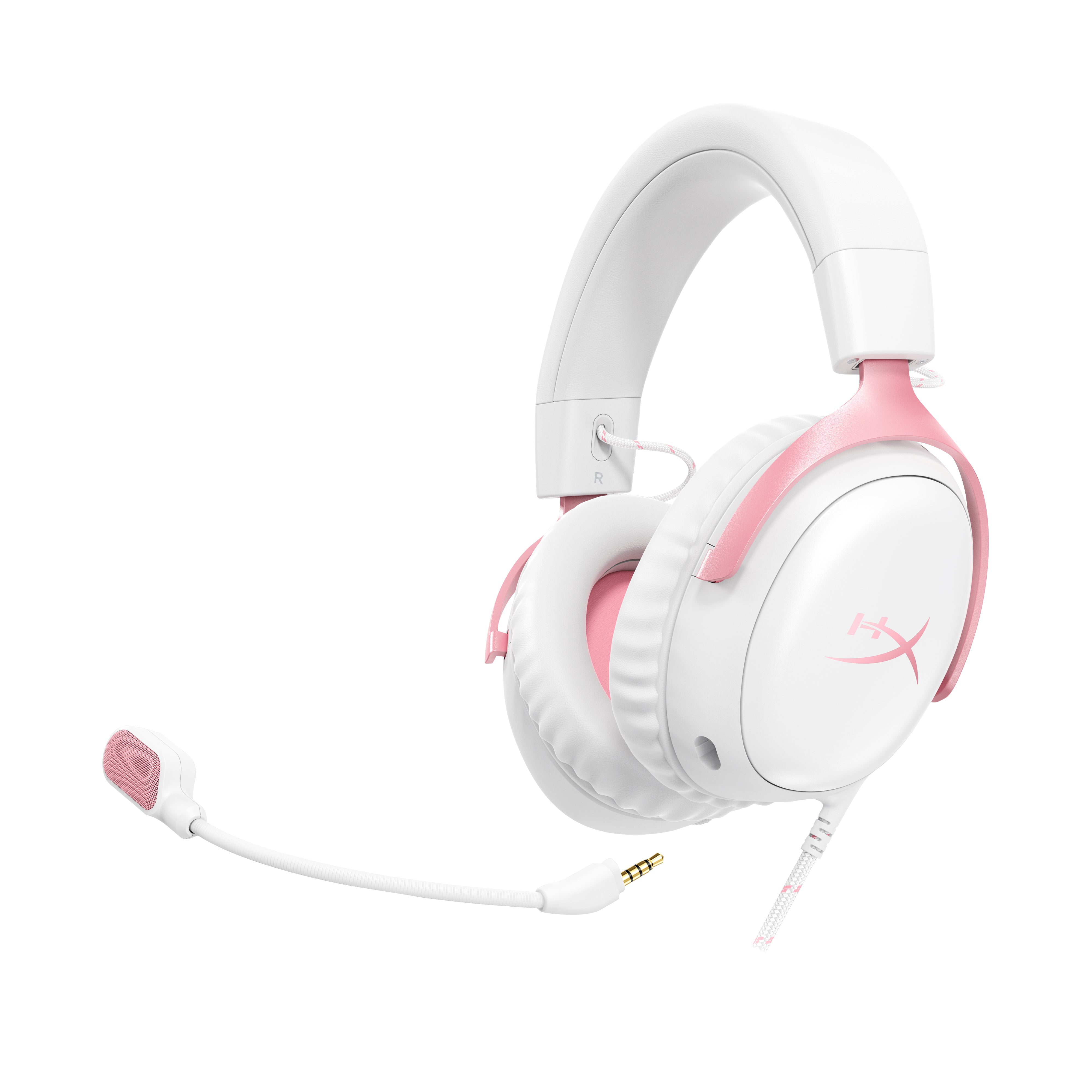 HyperX Cloud III - Gaming Headset (White Pink)