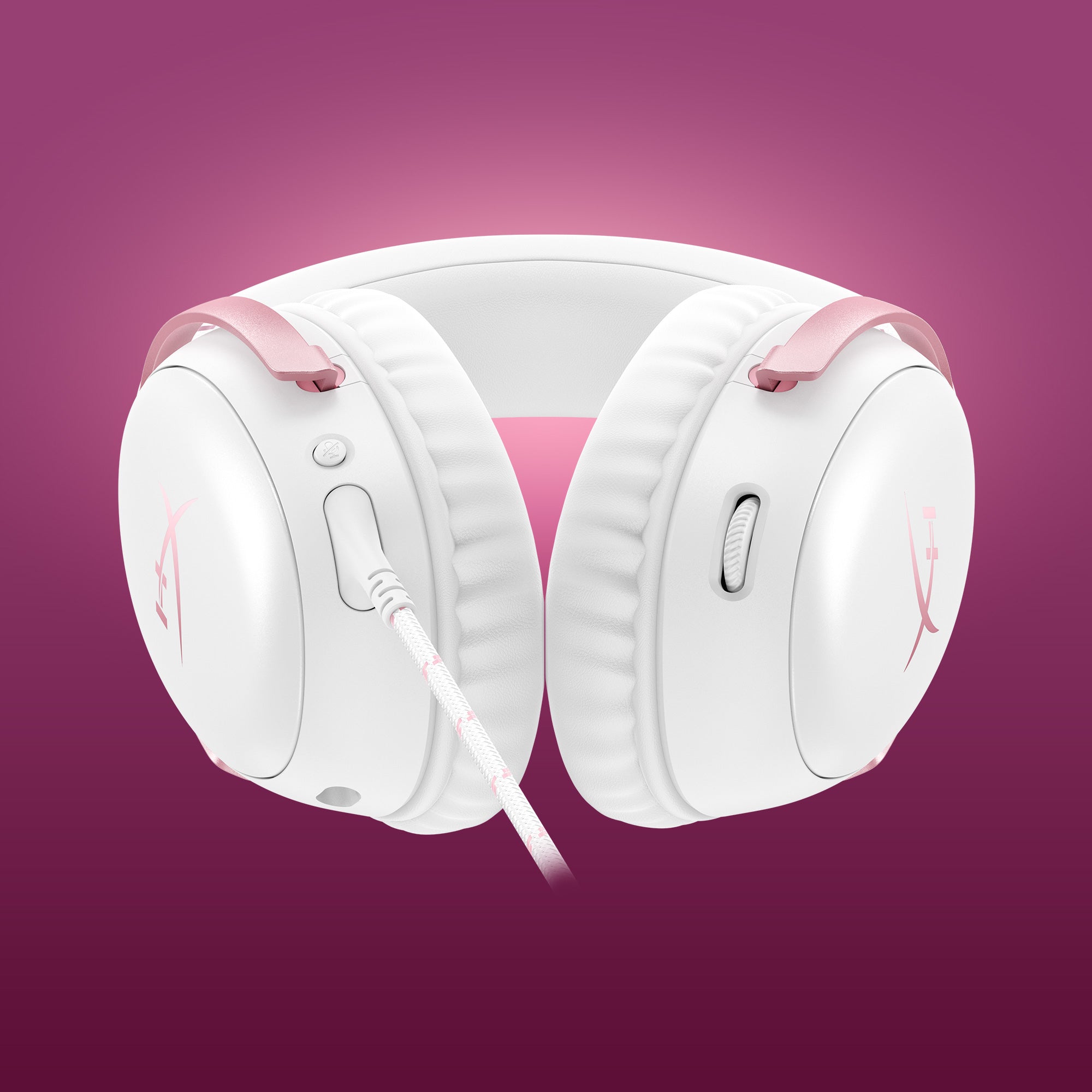 HyperX Cloud III - Gaming Headset (White Pink)