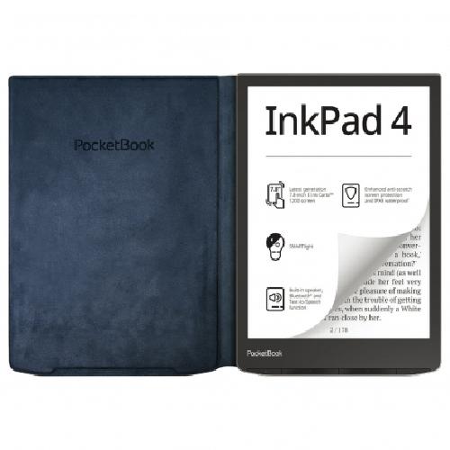 PocketBook Cover Charge - Night Blue for InkPad 4 / InkPad Color 2 / InkPad Color 3 with wireless charging function