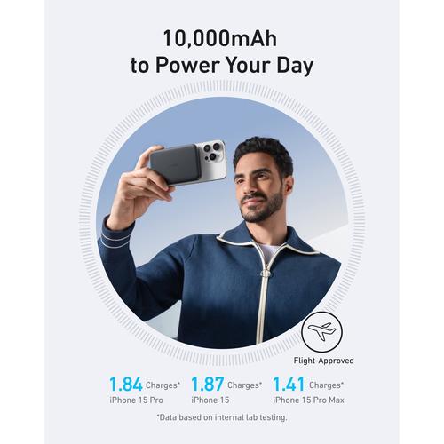 Anker MagGo Powerbank (10.000mAh Slim Black)