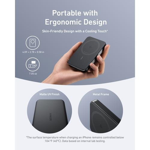 Anker MagGo Powerbank (10.000mAh Slim Black)