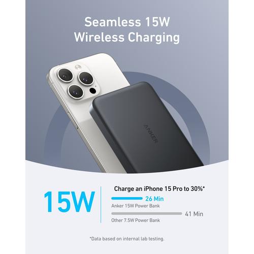 Anker MagGo Powerbank (10.000mAh Slim Black)
