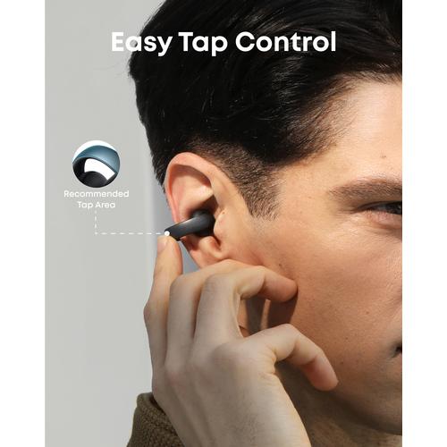 Soundcore Aeroclip Headset True Wireless Stereo (TWS) In-ear Gesprekken/Muziek/Sport/Elke dag Bluetooth Zwart