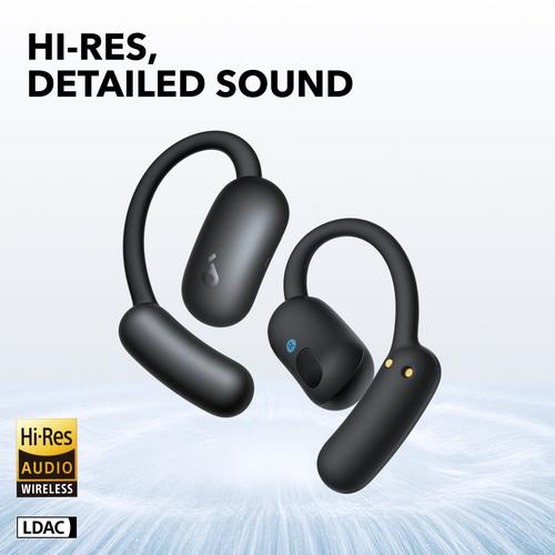 Soundcore AeroFit 2 Hoofdtelefoons Draadloos Open-ear Gesprekken/Muziek/Sport/Elke dag Bluetooth Zwart
