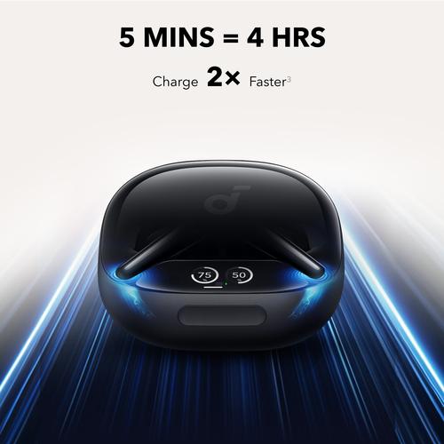 Soundcore Liberty 4 Pro Headset True Wireless Stereo (TWS) In-ear Gesprekken/Muziek/Sport/Elke dag USB Type-C Bluetooth Zwart