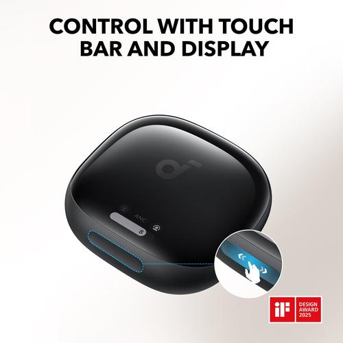 Soundcore Liberty 4 Pro Headset True Wireless Stereo (TWS) In-ear Gesprekken/Muziek/Sport/Elke dag USB Type-C Bluetooth Zwart