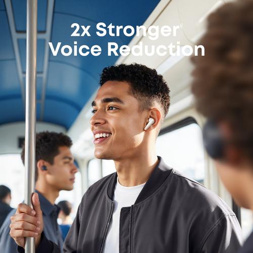 Soundcore Liberty 5 Headset Draadloos In-ear Oproepen/muziek USB Type-C Bluetooth Wit