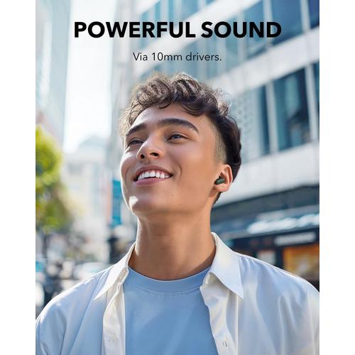 Anker P30i Headset Draadloos In-ear Oproepen/muziek USB Type-C Bluetooth Groen