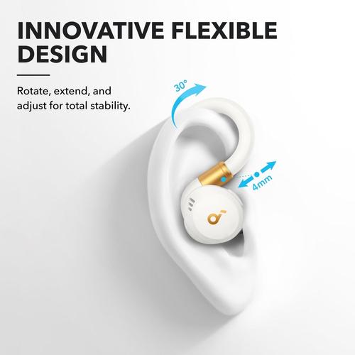 Anker Sport X20 Headset Draadloos In-ear Gesprekken/Muziek/Sport/Elke dag Wit