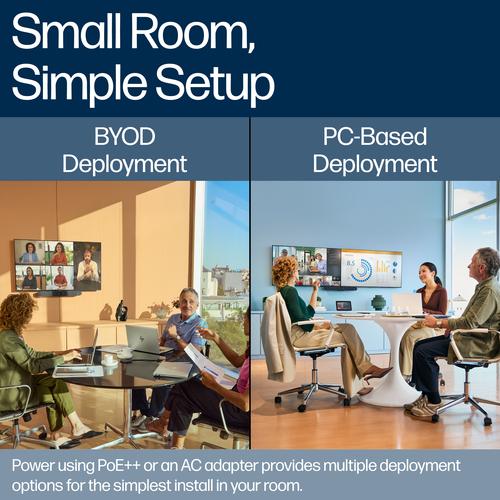 HP Poly Studio V12 USB videobar Zonder voeding