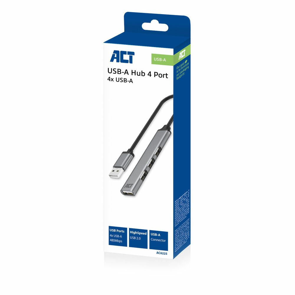 USB-A hub 2.0 4 port USB-A