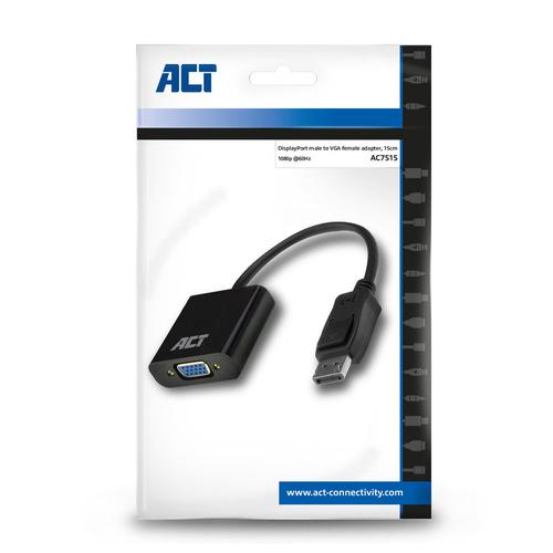 ACT DisplayPort naar VGA adapter