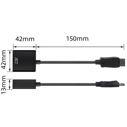 ACT DisplayPort naar VGA adapter