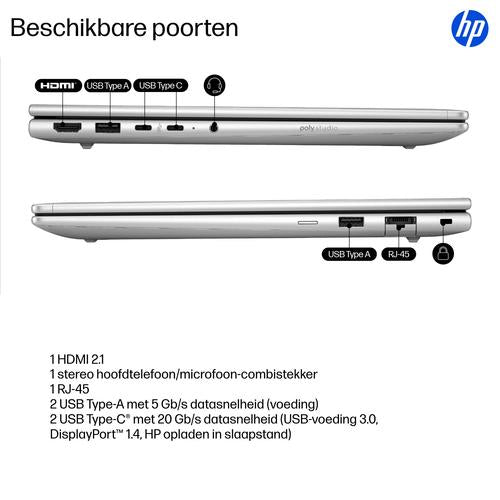 HP ProBook 4 P4G1i14 U7 255U 14 16GB/512 PC NL Intel Core Ultra 7 Laptop 35,6 cm (14