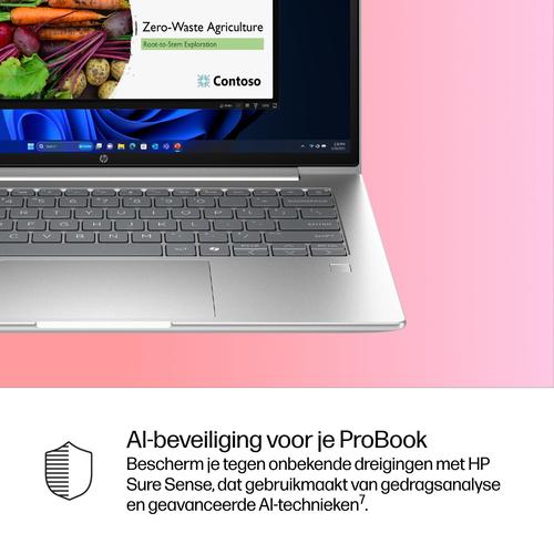 HP ProBook 4 P4G1i14 U7 255U 14 16GB/512 PC NL Intel Core Ultra 7 Laptop 35,6 cm (14