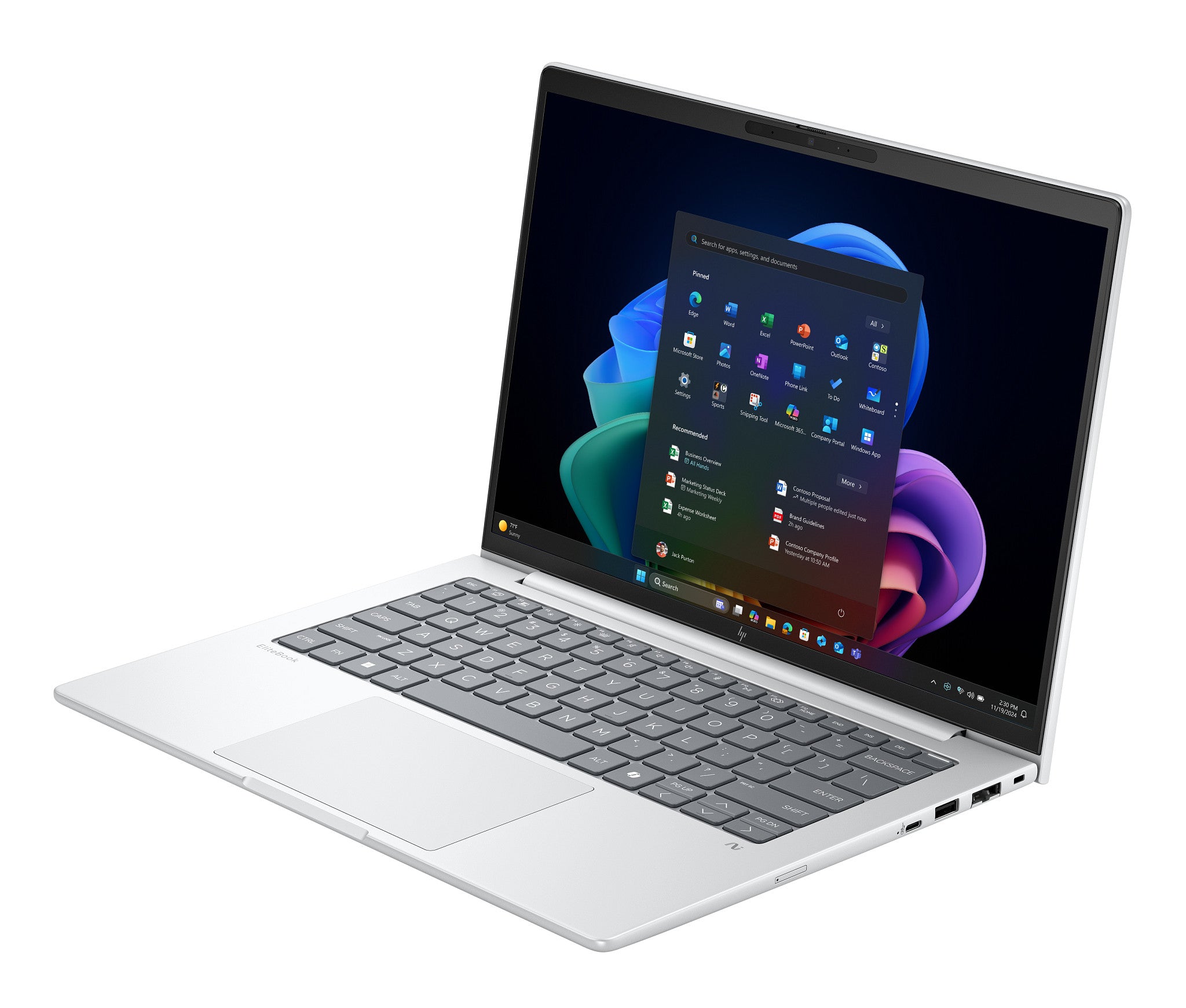 HP EliteBook 8 G1i 16 AI (NGAI PC) UMA U7 258V + 32GB / 16.0 WUXGA W+LBL UWVA 400 WWAN 5MP IR ISP+ bnt Panel / 1TB PCIeNVMe Value / W11p64NextGenPremium / 1 Yr QWERTY